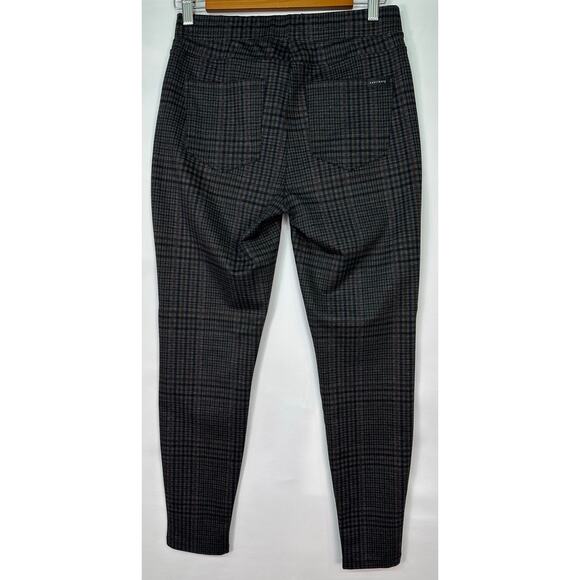 Sanctuary x Anthropologie Plaid Leggings Small Gray Stretch Pants Size Small - Picture 5 of 9